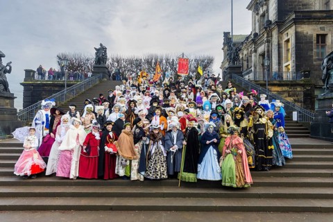 LUST & PASSION & JOY OF LIFE, for the joy of the masquerade, the Elbvenezian Carnival took place in