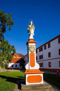 The monastery of St Marienstern is a Cistercian abbey in Panschwitz-Kuckau in the Upper Lusatia