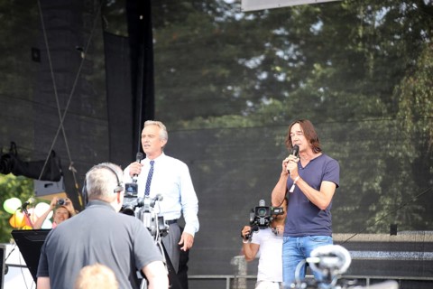Major demonstration Berlin invites Europe - A celebration of peace and freedom Berlin 29 August