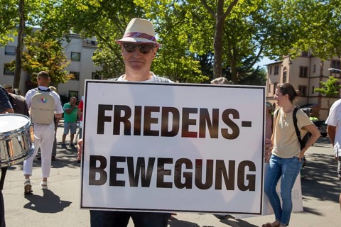 Demonstration in Landau, Palatinate: The demonstration was directed against the government's