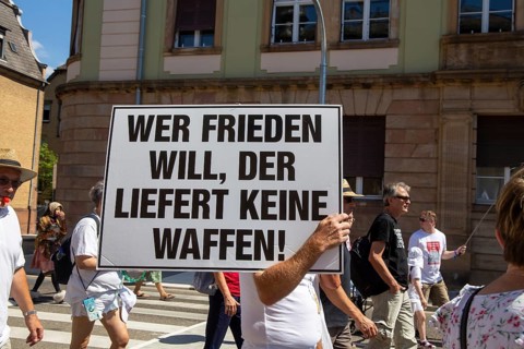 Demonstration in Landau, Palatinate: The demonstration was directed against the government's