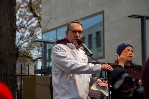 Karlsruhe, 10 December 2023: Large demonstration in favour of reappraisal of the coronavirus