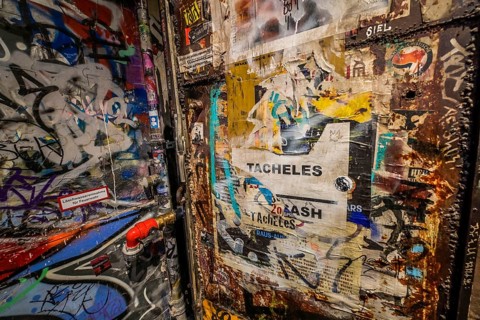 Graffiti in the stairwell of the former Kunsthaus Tacheles, now Museum Fotografiska, Am Tacheles