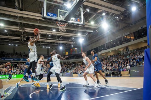 09.02.2024, easy Credit BBL, German Basketball League, Matchday 20) : Game scene MLP Academics