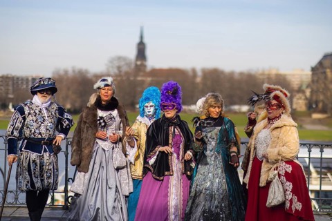 LUST & PASSION & JOY OF LIFE, for the joy of the masquerade, the Elbvenezian Carnival took place in