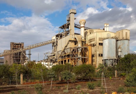 LafargeHolcim Espana cement factory, Carboneras, Almeria, Spain, Europe
