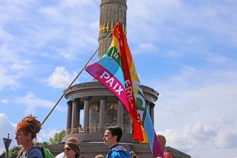 Major demonstration Berlin invites Europe - Festival for peace and freedom Berlin 29 August 2020