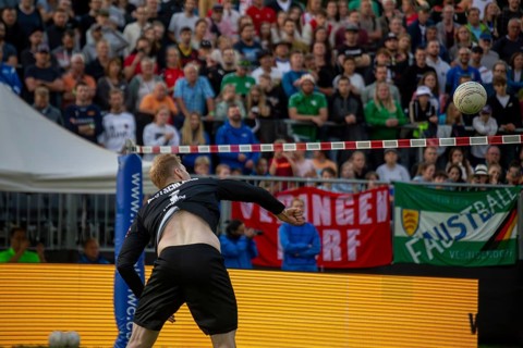 Fistball World Championship from 22 July to 29 July 2023 in Mannheim: Germany won the quarter-final