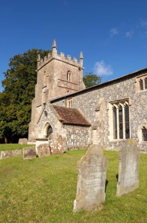Village parish church of Saint Peter, Milton Lilbourne, Vale of Pewsey, Wiltshire, England, UK