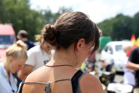 Ramstein 2021 peace camp bicycle demonstration: A bicycle demonstration took place on Saturday