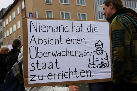 Large demonstration by critics of the corona measures in Kassel: Protests took place simultaneously