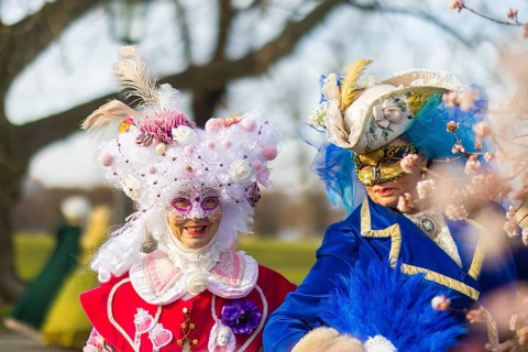 LUST & PASSION & JOY OF LIFE, for the joy of the masquerade, the Elbvenezian Carnival took place in