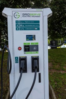 Grid Serve Electric Highway electricity electric vehicle recharging point, Ecotricity, Reading West