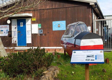 Air Cadets, Air Training Corps, building former RAF Melsham, Bowerhill, Melksham, Wiltshire,