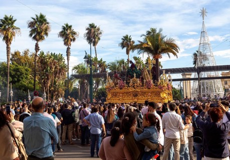 â€˜La Magna: camino de la gloria' religious procession through city streets to commemorate the