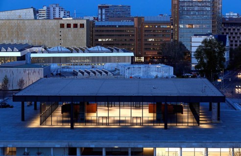 New National Gallery at Potsdamer Platz, Berlin, 26.04.2021