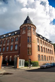 Exterior view of the Berlin Charite