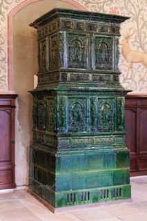 Oven, Cistercian monastery Bebenhausen, Tuebingen, Baden-Wuerttemberg, Germany, Europe