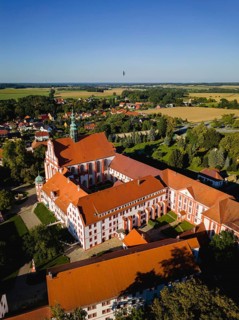 The monastery of St Marienstern is a Cistercian abbey in Panschwitz-Kuckau in the Upper Lusatia