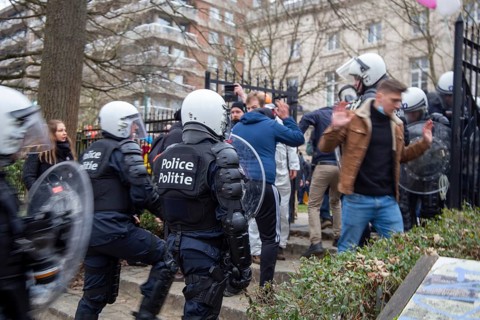 Brussels, 23 January: European demonstration for democracy, organised by the Europeans United