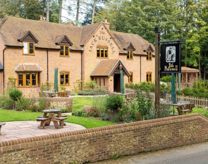 The Jack Russell pub and hotel, Faccombe, Hampshire, England, UK