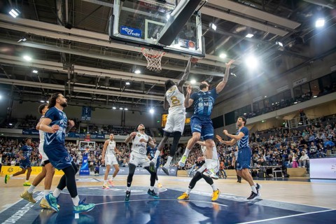 09.02.2024, easy Credit BBL, German Basketball League, Matchday 20) : Game scene MLP Academics