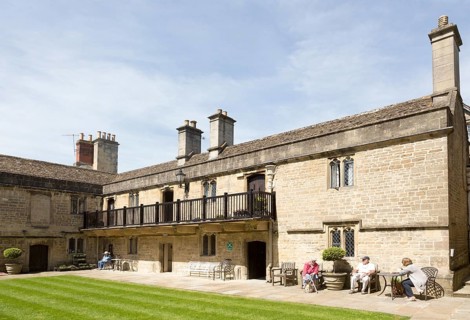 Sexey's hospital, almshouses and chapel founded by Hugh Sexey in 1638, Bruton, Somerset, England,