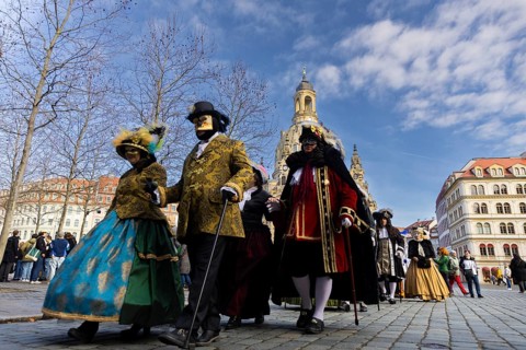 LUST & PASSION & JOY OF LIFE, for the joy of the masquerade, the Elbvenezian Carnival took place in