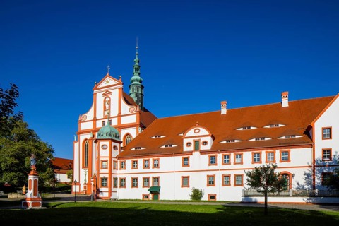 The monastery of St Marienstern is a Cistercian abbey in Panschwitz-Kuckau in the Upper Lusatia