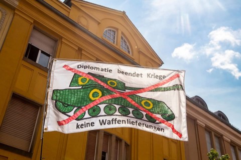 Demonstration in Landau, Palatinate: The demonstration was directed against the government's