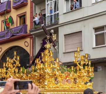â€˜La Magna: camino de la gloria' religious procession through city streets to commemorate the