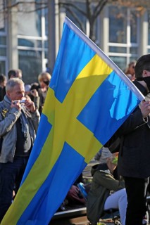 Large demonstration in Leipzig against the federal government's corona policy