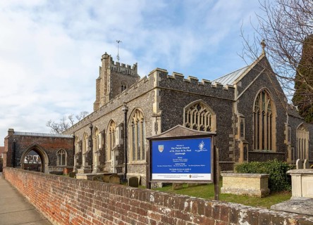 Parish church of Saint Peter and Saint Paul, Aldeburgh, Suffolk, England, UK