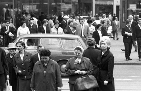 DEU, Germany, Dortmund: Personalities from politics, business and culture from the years 1965-71,