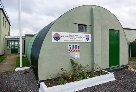 Museum of British Resistance Organisation 1940-1944, 390 Bomb Group, Parham airfield, Suffolk,