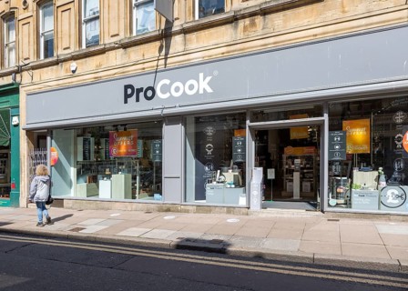 ProCook kitchen shop, Quiet Street, Bath, Somerset, England, UK
