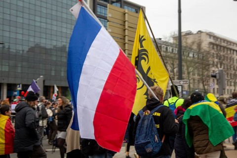 Brussels, 23 January: European demonstration for democracy, organised by the Europeans United