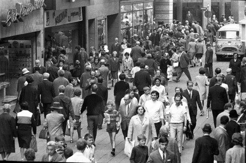 DEU, Germany, Dortmund: Personalities from politics, business and culture from the years 1965-71.