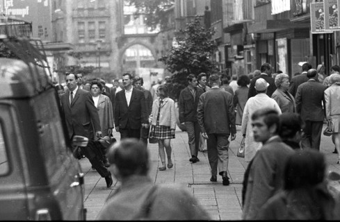 DEU, Germany, Dortmund: Personalities from politics, business and culture from the years 1965-71.
