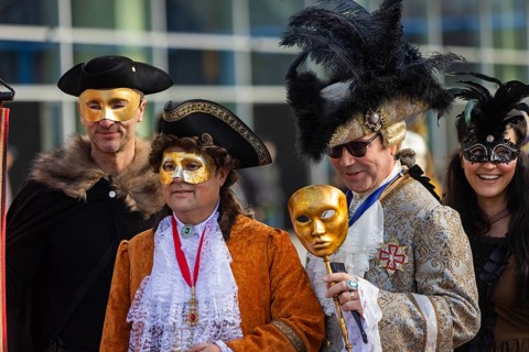 LUST & PASSION & JOY OF LIFE, for the joy of the masquerade, the Elbvenezian Carnival took place in