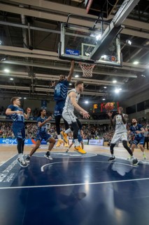 09.02.2024, easy Credit BBL, German Basketball League, Matchday 20) : Game scene MLP Academics