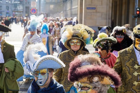 LUST & PASSION & JOY OF LIFE, for the joy of the masquerade, the Elbvenezian Carnival took place in