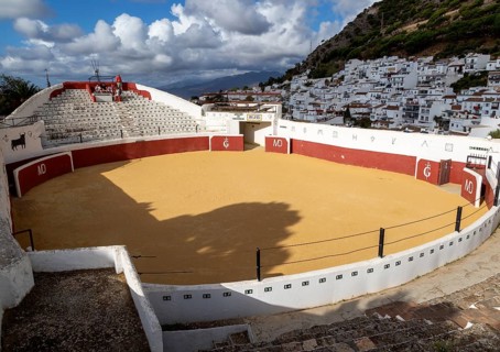 Bullring built 1900, Mijas, Costa del Sol, Malaga Province, Andalusia, Spain, Europe