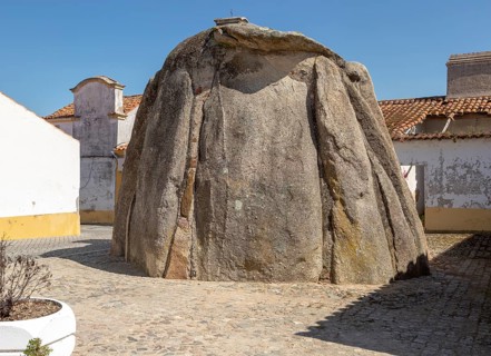 Anta de Pavia, Chapel Dolmen, Pavia village, Alentejo, Portugal, Southern Europe neolithic burial