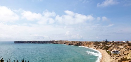 Cabo do Sao Vicente, Cape Vincent, Sagres, Algarve, Portugal most south westerly point of Europe