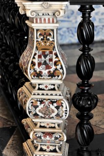 Details, Monastery of Sao Vicente de Fora, built until 1624, Old Town, Lisbon, Lisboa, Portugal,