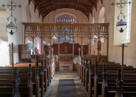 Church of Saint Michael and Saint Felix, Rumburgh, Suffolk, England, UK