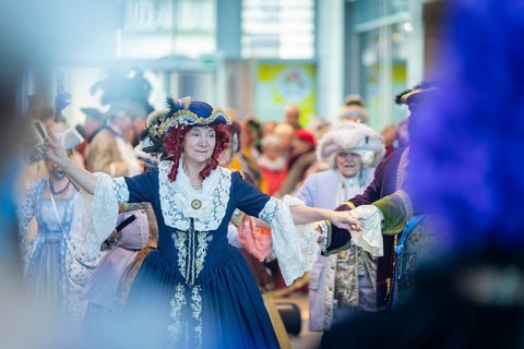LUST & PASSION & JOY OF LIFE, for the joy of the masquerade, the Elbvenezian Carnival took place in
