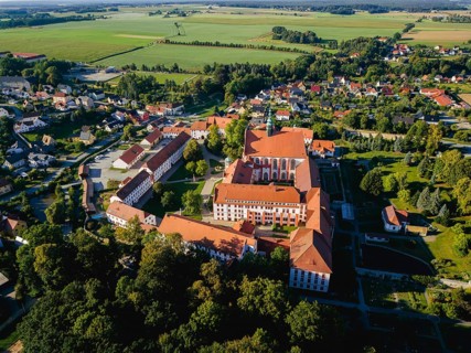 The monastery of St Marienstern is a Cistercian abbey in Panschwitz-Kuckau in the Upper Lusatia