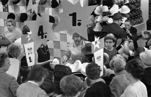 DEU, Germany, Dortmund: Personalities from politics, business and culture from the years 1965-71.